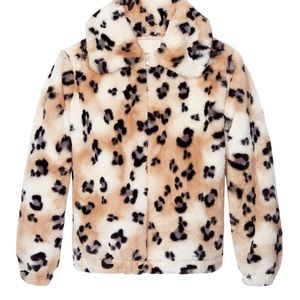 Rebecca Taylor Faux Fur Jacket